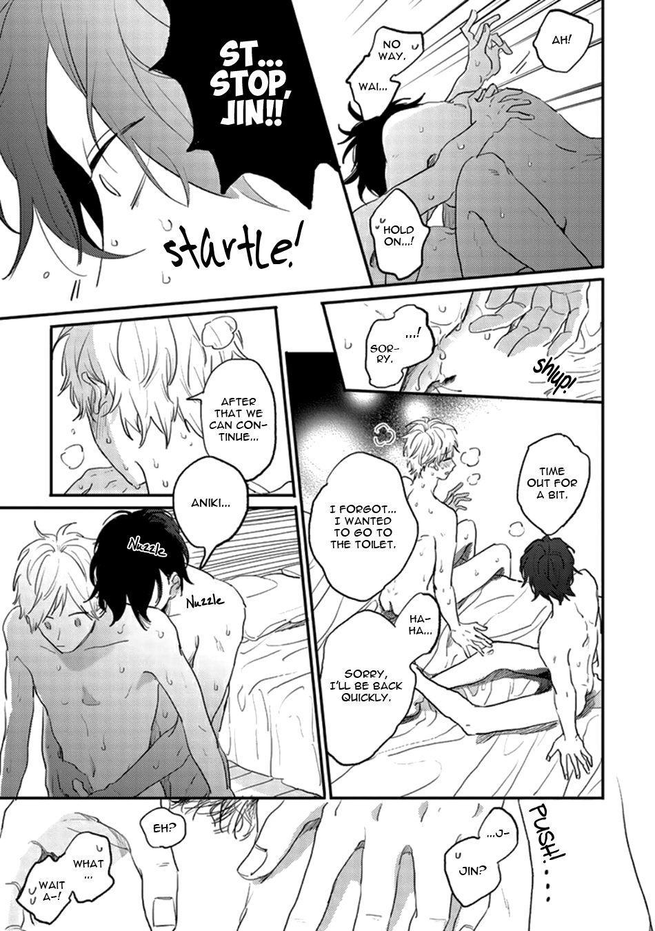 Namaiki na Otouto wo Itooshimu Houhou Chapter 4 page 27 - 
