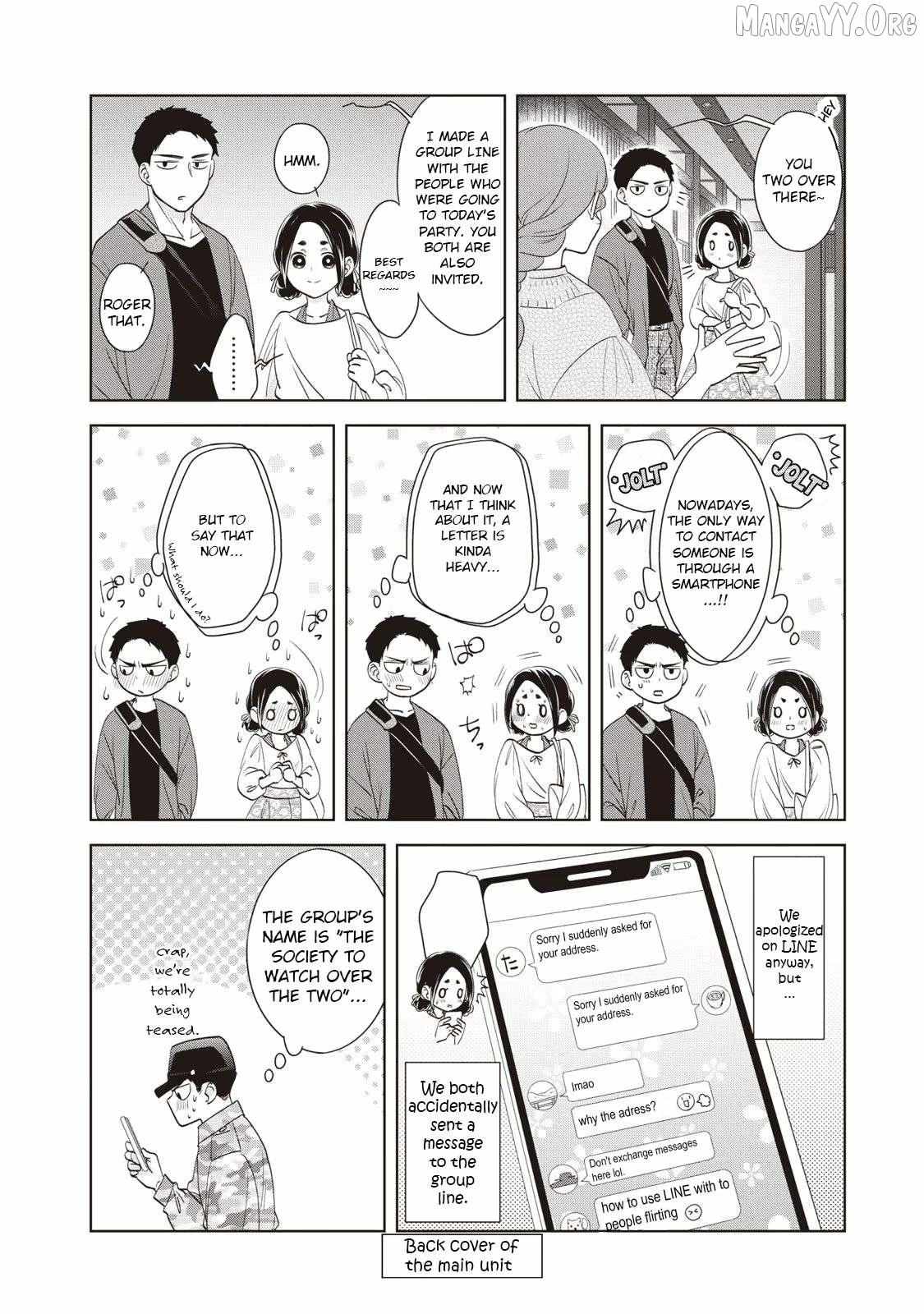 Nami Uraraka ni, Meoto Biyori Chapter 14 page 35 - 
