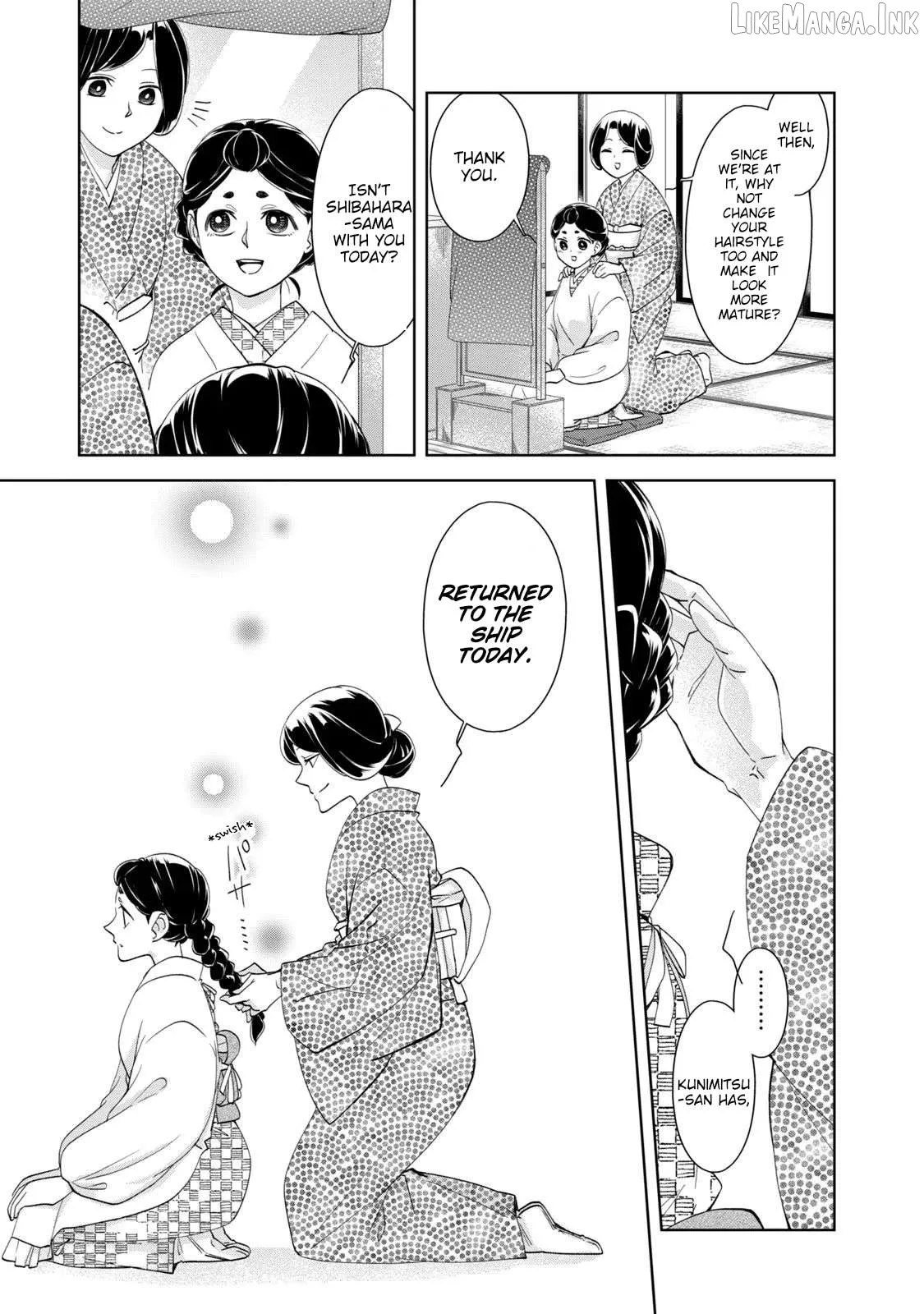 Nami Uraraka ni, Meoto Biyori Chapter 19 page 9 - 