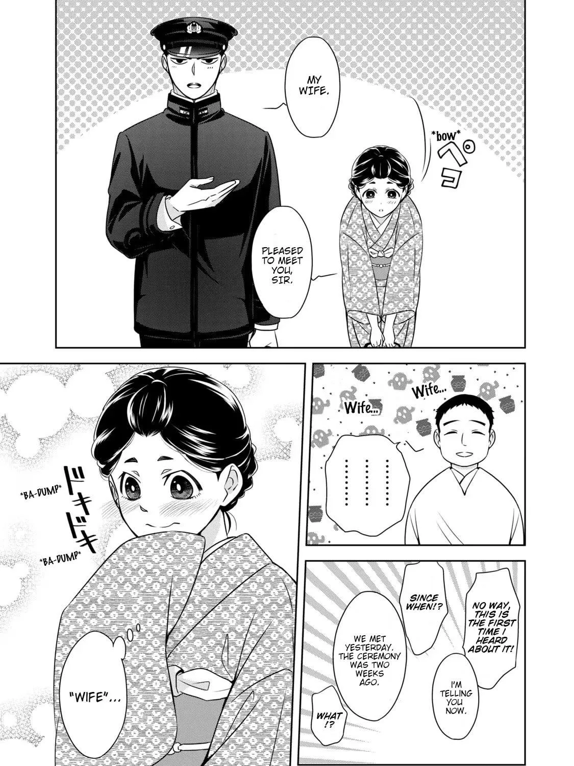 Nami Uraraka ni, Meoto Biyori Chapter 3 page 11 - 