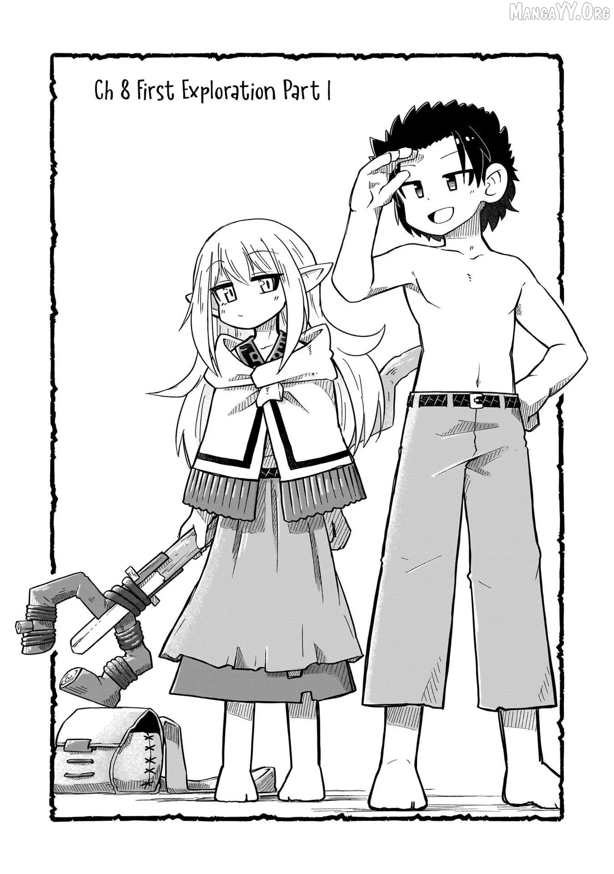 nani-mo-warakanai Chapter 8 page 1 - 