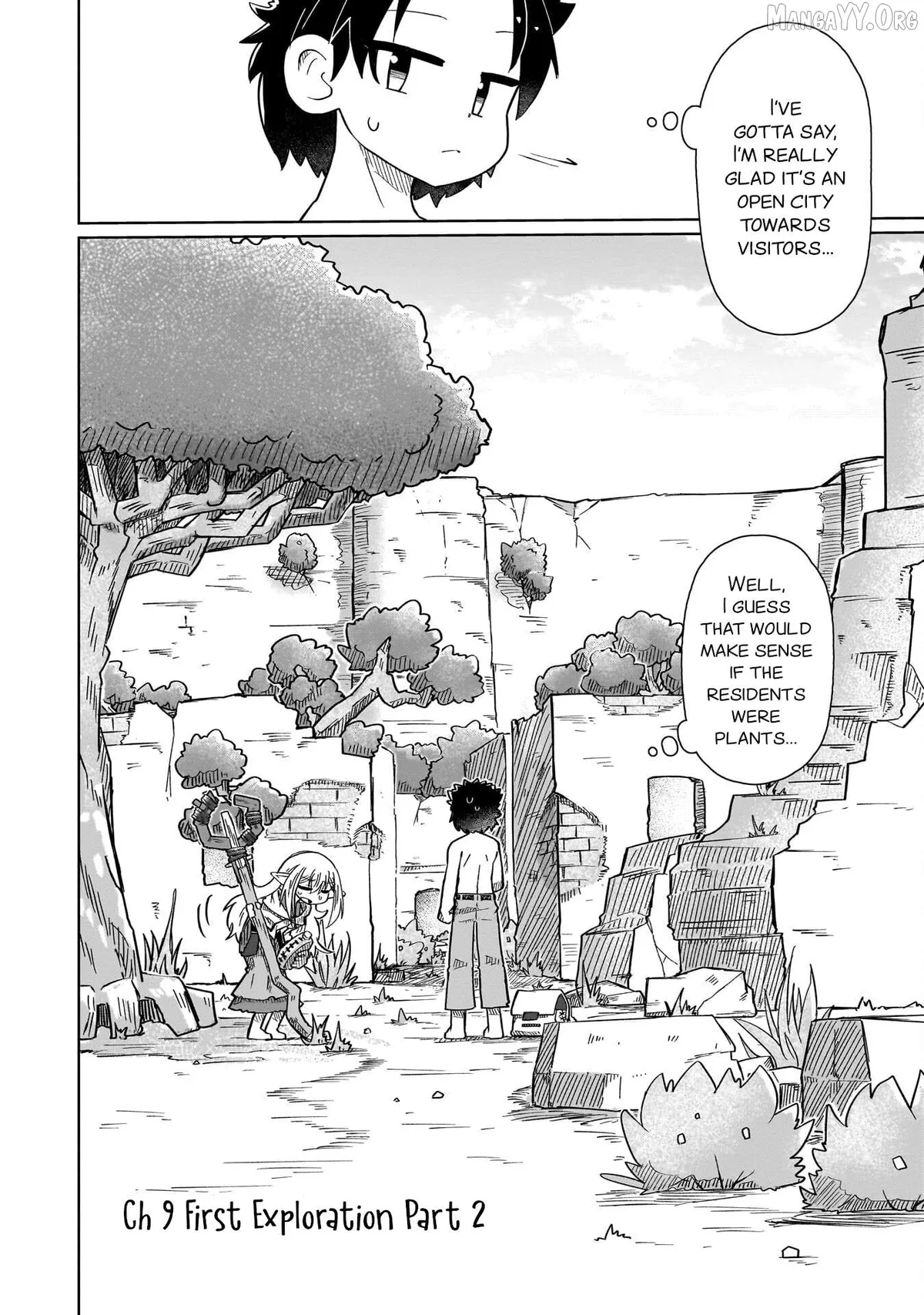nani-mo-warakanai Chapter 9 page 1 - 