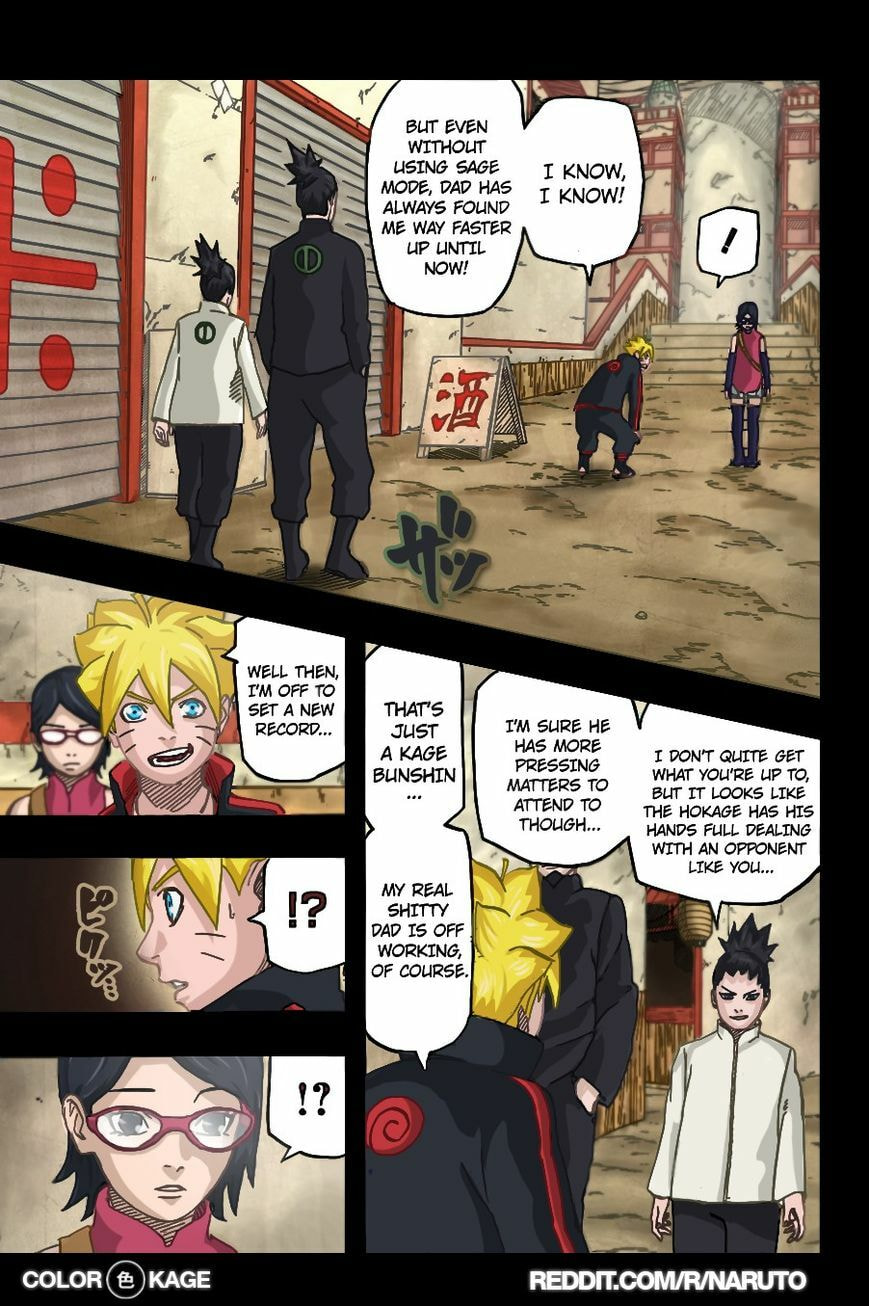 Naruto: The Seventh Hokage and the Scarlet Spring Chapter 1.1 page 14 - 