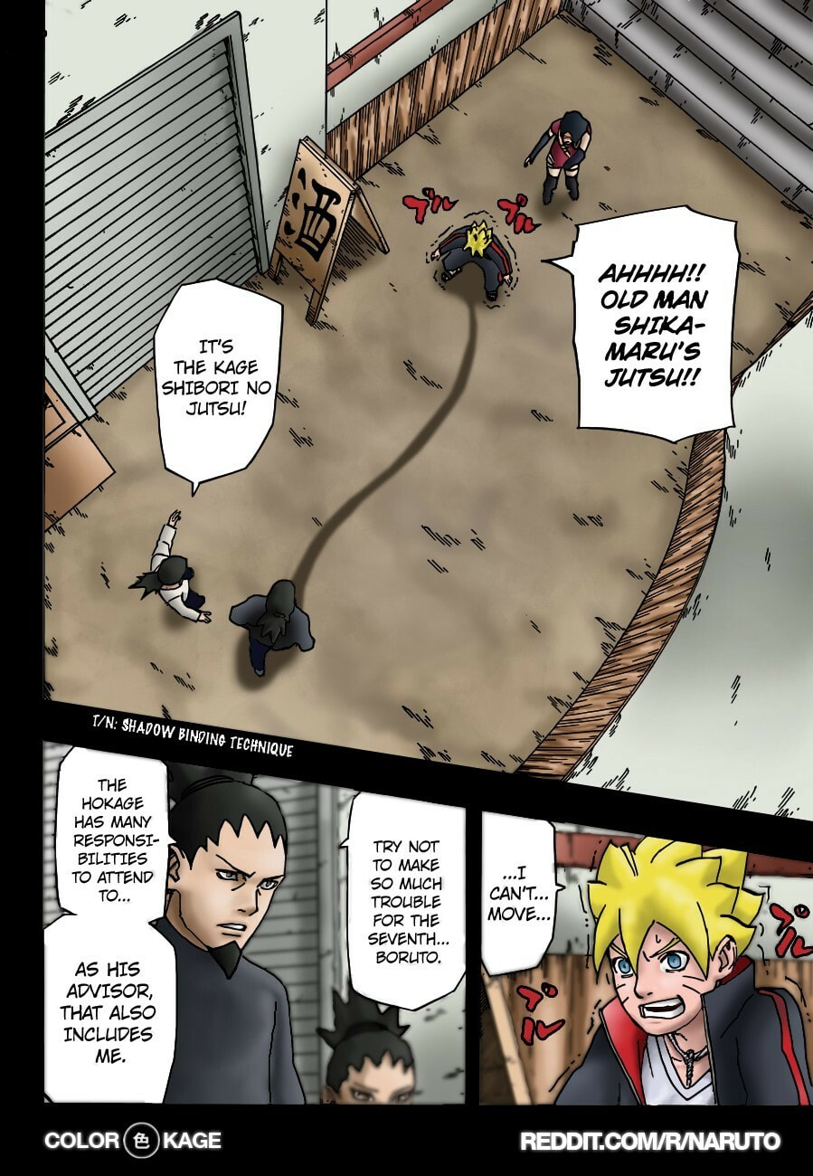 Naruto: The Seventh Hokage and the Scarlet Spring Chapter 1.5 page 14 - 