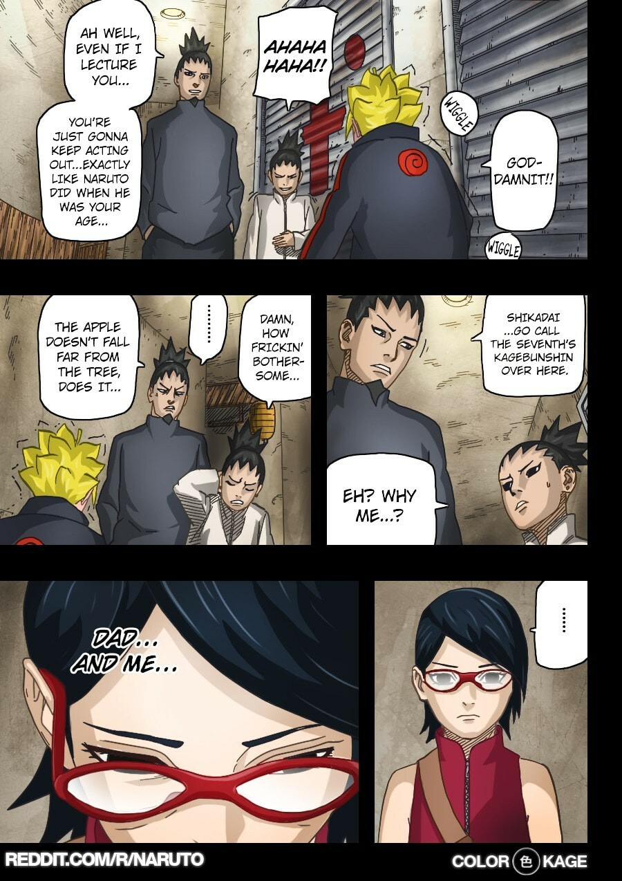 Naruto: The Seventh Hokage and the Scarlet Spring Chapter 1.5 page 15 - 