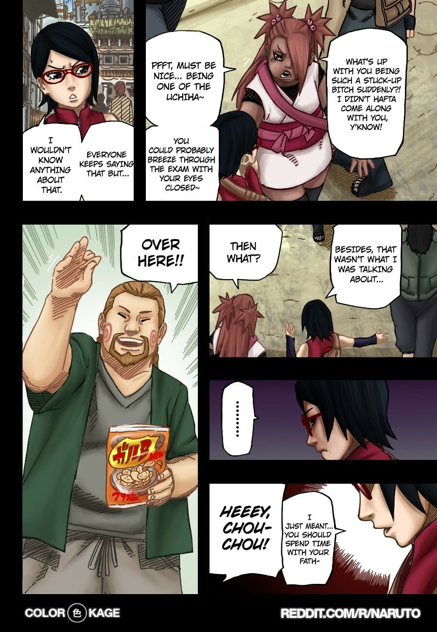 Naruto: The Seventh Hokage and the Scarlet Spring Chapter 1.5 page 6 - 