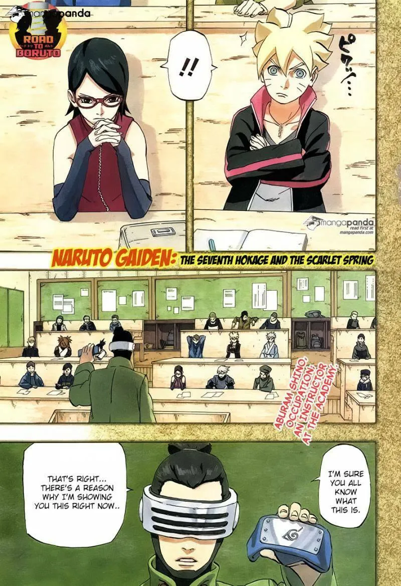 Naruto: The Seventh Hokage and the Scarlet Spring Chapter 1 page 1 - 