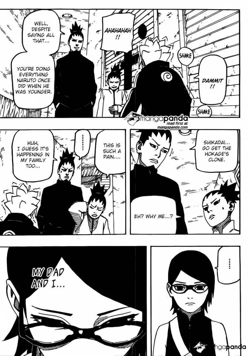 Naruto: The Seventh Hokage and the Scarlet Spring Chapter 1 page 14 - 