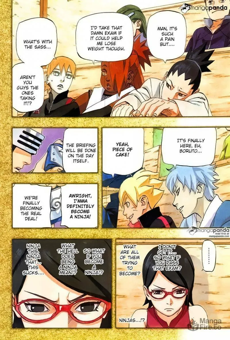 Naruto: The Seventh Hokage and the Scarlet Spring Chapter 1 page 3 - 