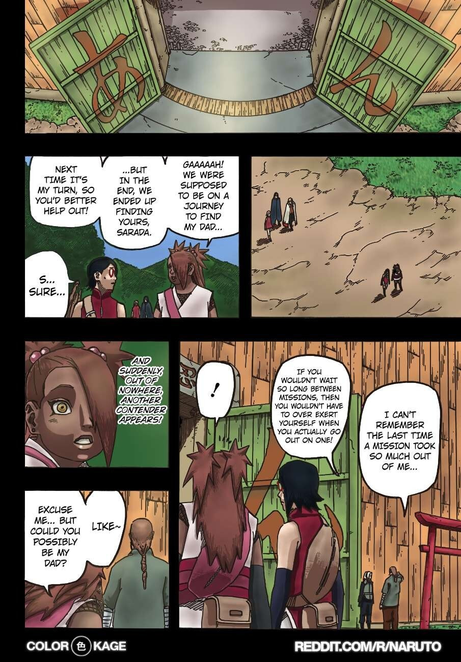Naruto: The Seventh Hokage and the Scarlet Spring Chapter 10.5 page 11 - 