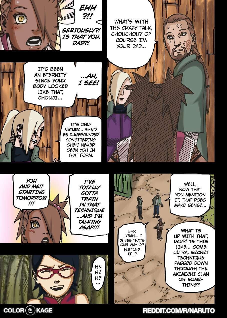 Naruto: The Seventh Hokage and the Scarlet Spring Chapter 10.5 page 12 - 