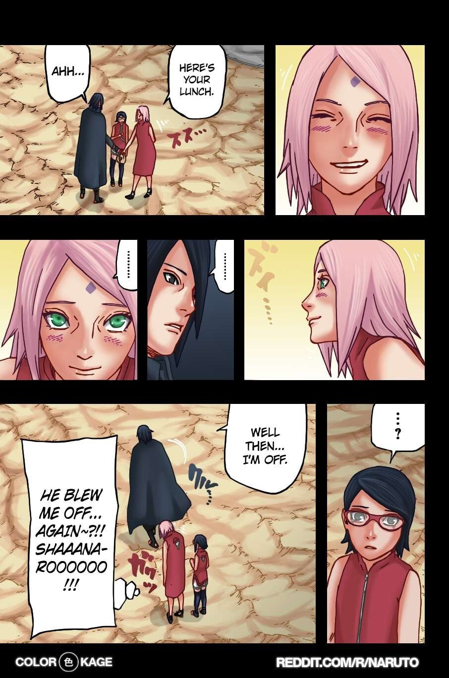 Naruto: The Seventh Hokage and the Scarlet Spring Chapter 10.5 page 16 - 