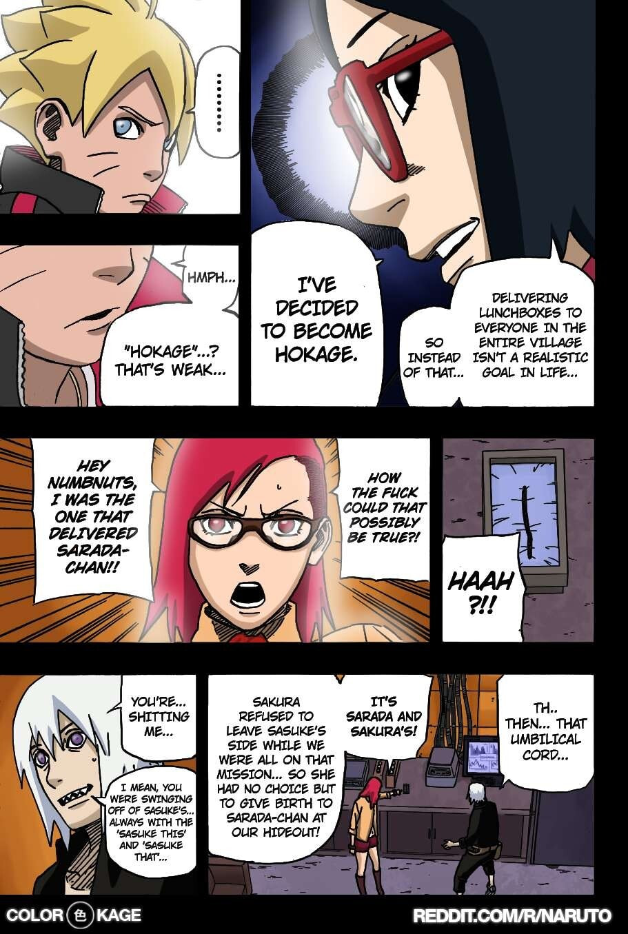 Naruto: The Seventh Hokage and the Scarlet Spring Chapter 10.5 page 18 - 