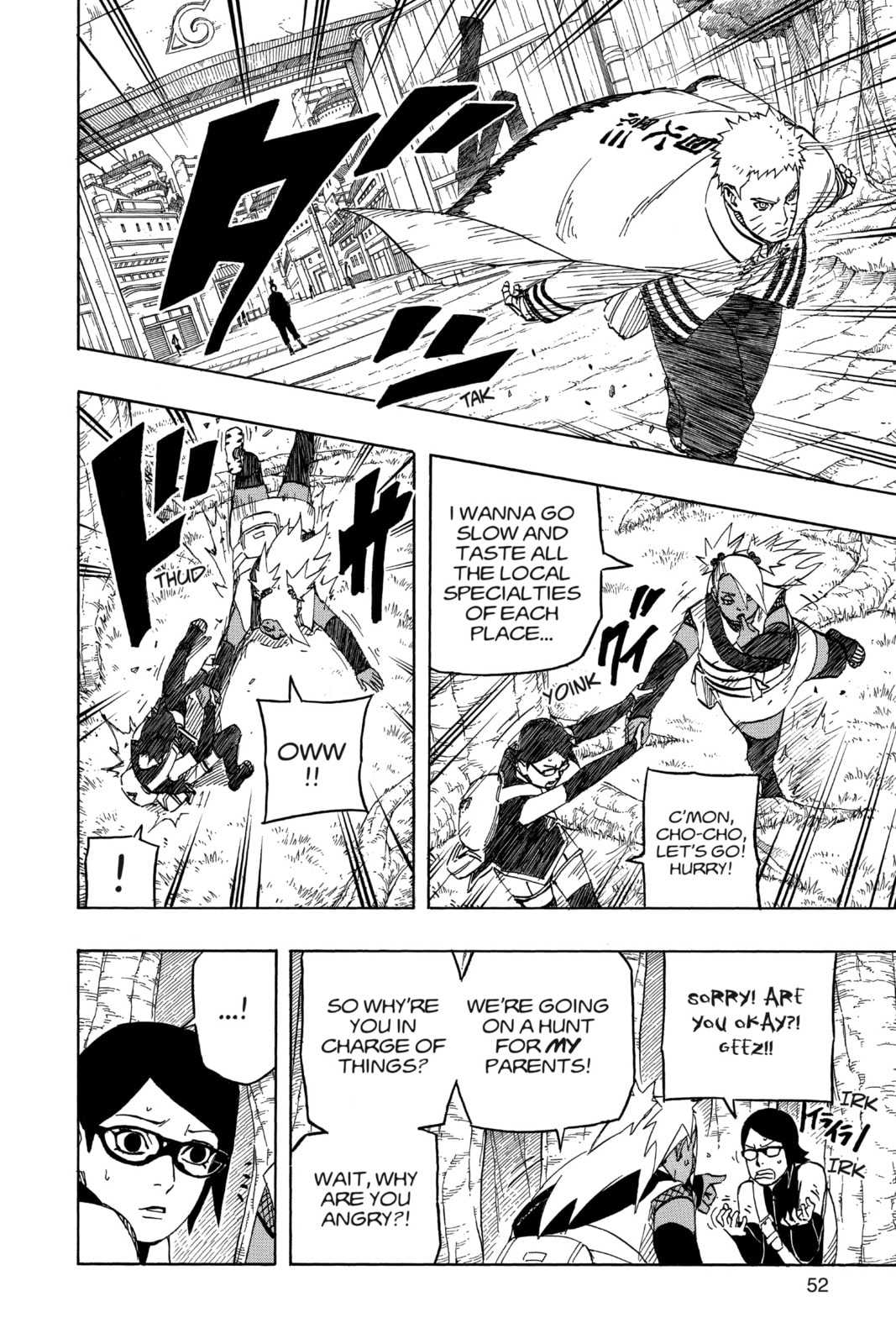 Naruto: The Seventh Hokage and the Scarlet Spring Chapter 10.8 page 2 - 