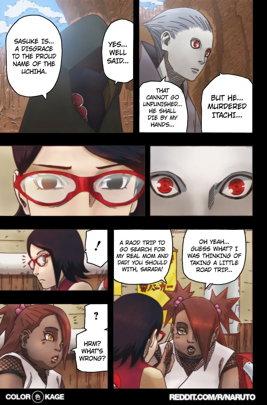 Naruto: The Seventh Hokage and the Scarlet Spring Chapter 2.5 page 13 - 