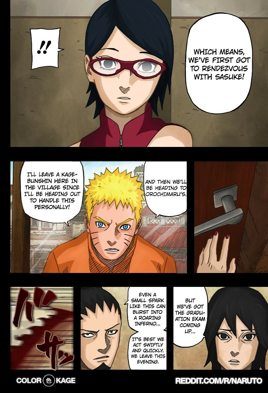 Naruto: The Seventh Hokage and the Scarlet Spring Chapter 2.5 page 18 - 