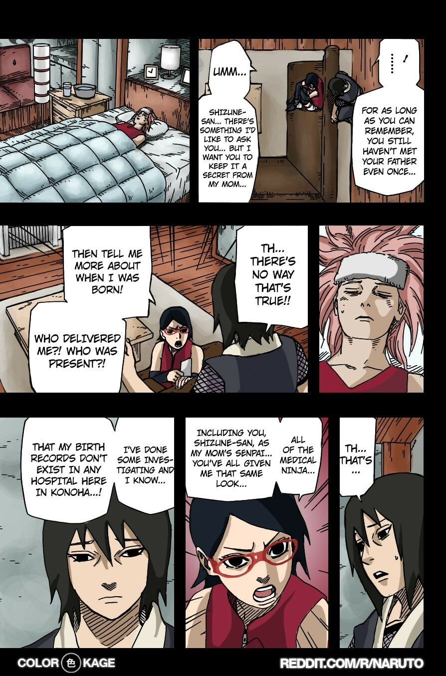 Naruto: The Seventh Hokage and the Scarlet Spring Chapter 2.5 page 7 - 