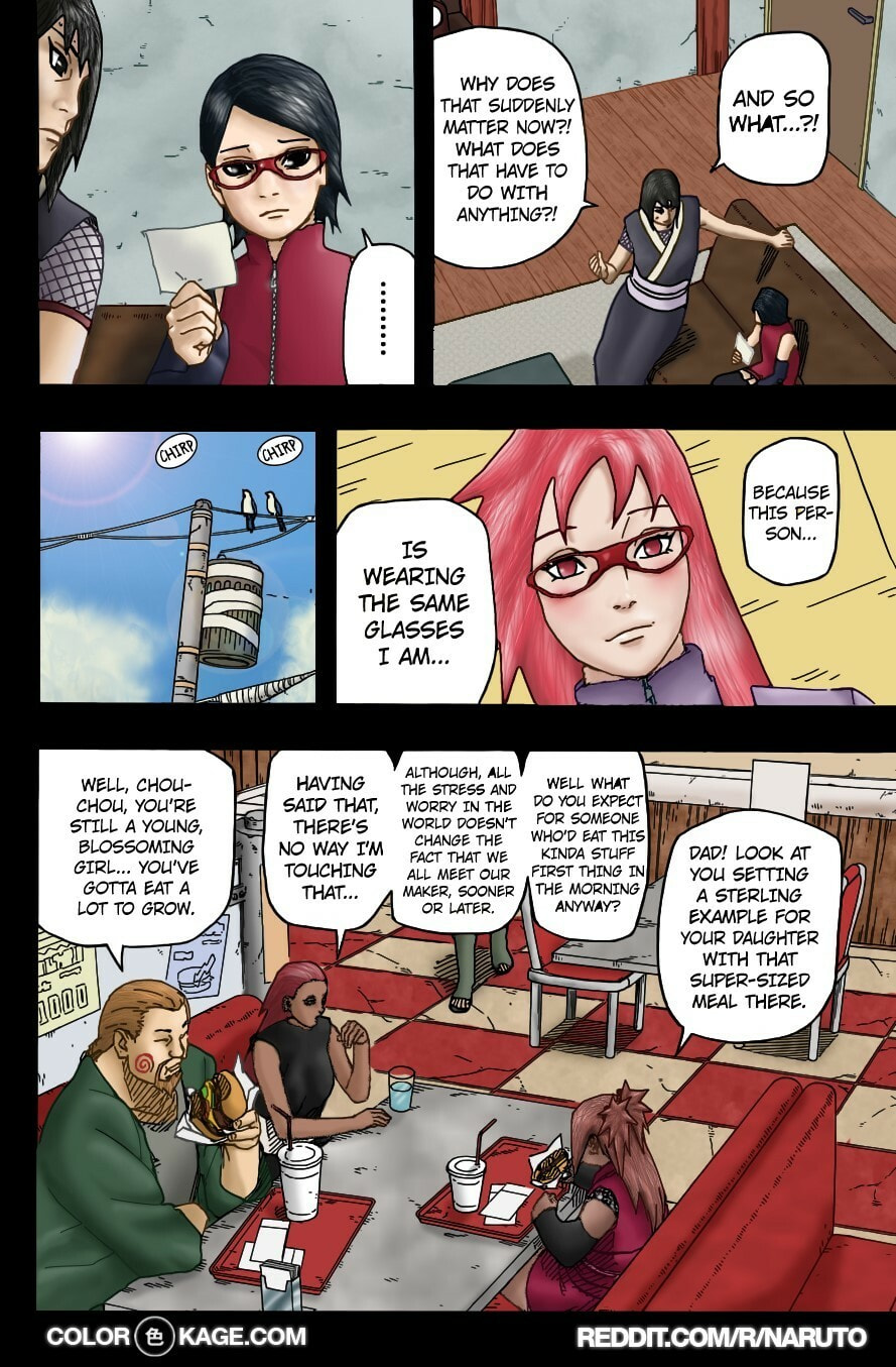 Naruto: The Seventh Hokage and the Scarlet Spring Chapter 2.5 page 8 - 