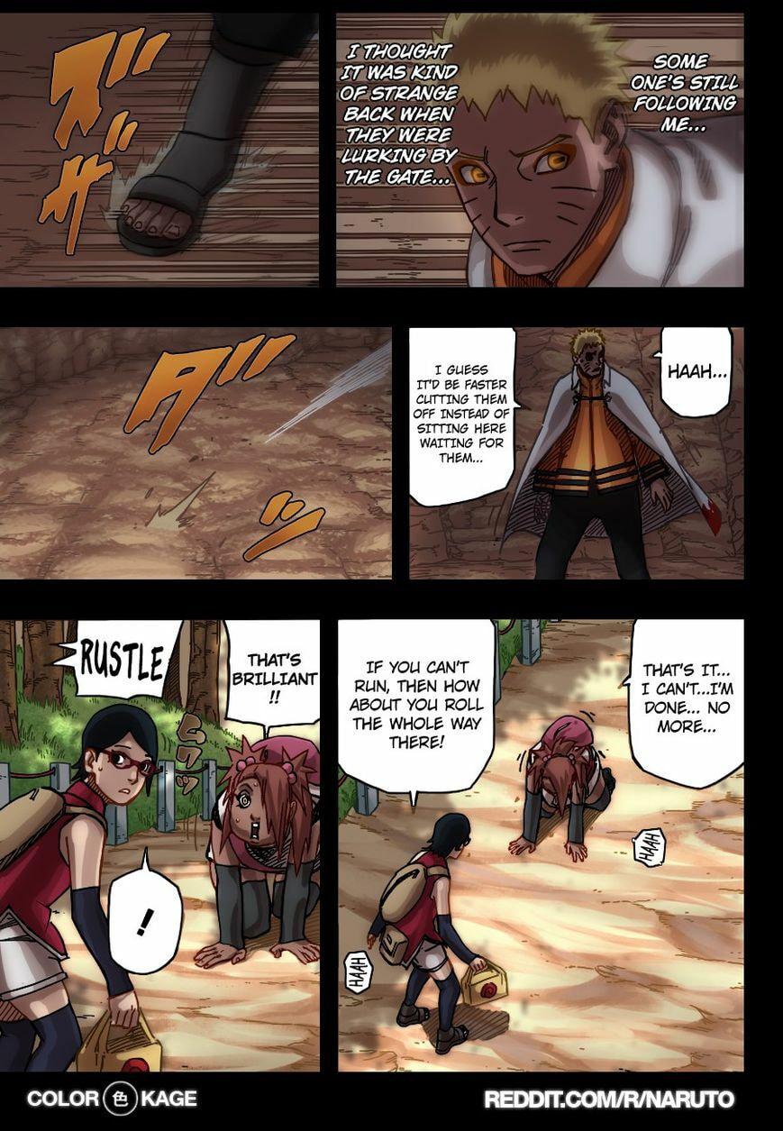 Naruto: The Seventh Hokage and the Scarlet Spring Chapter 3.1 page 13 - 
