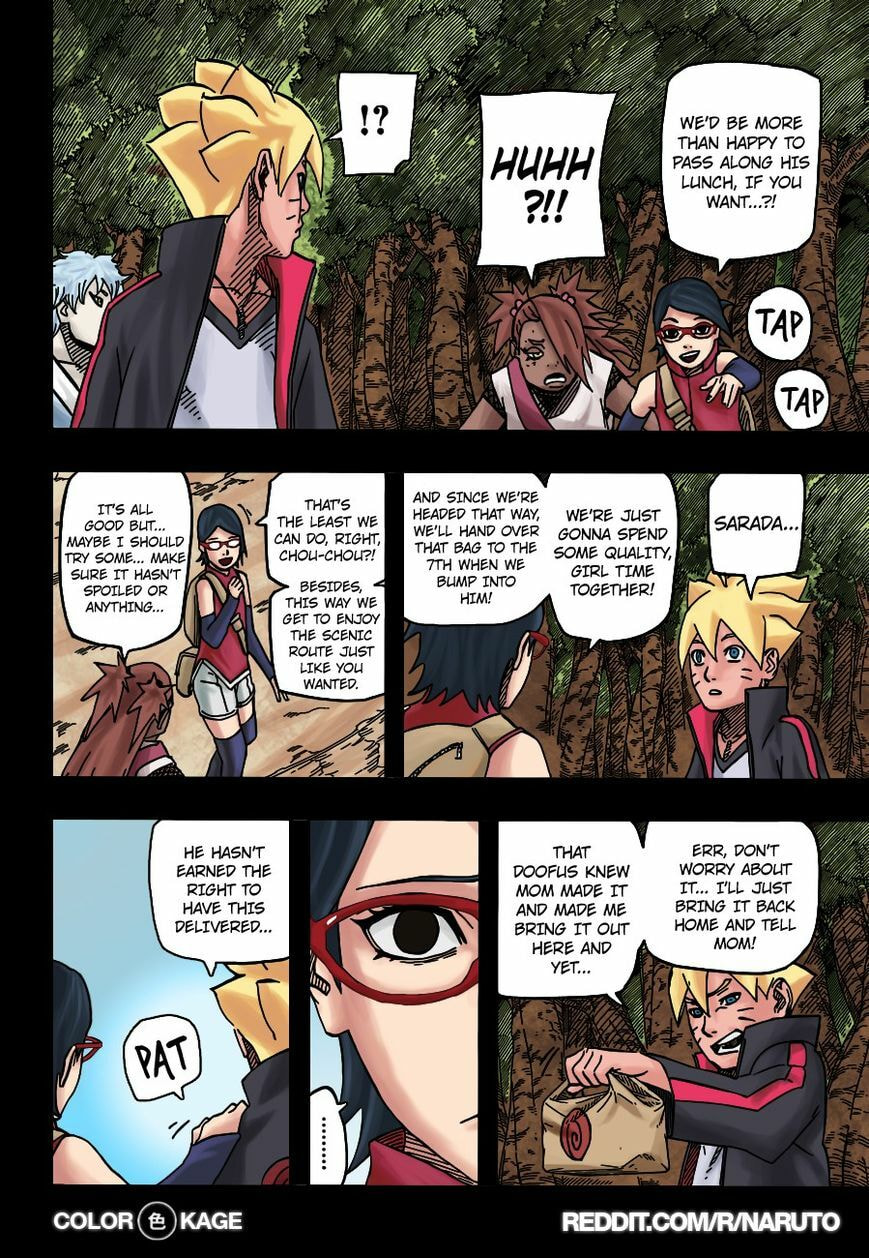 Naruto: The Seventh Hokage and the Scarlet Spring Chapter 3.1 page 6 - 