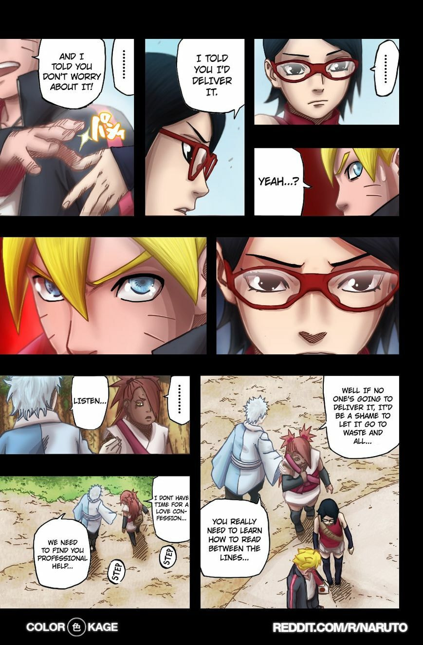 Naruto: The Seventh Hokage and the Scarlet Spring Chapter 3.1 page 7 - 