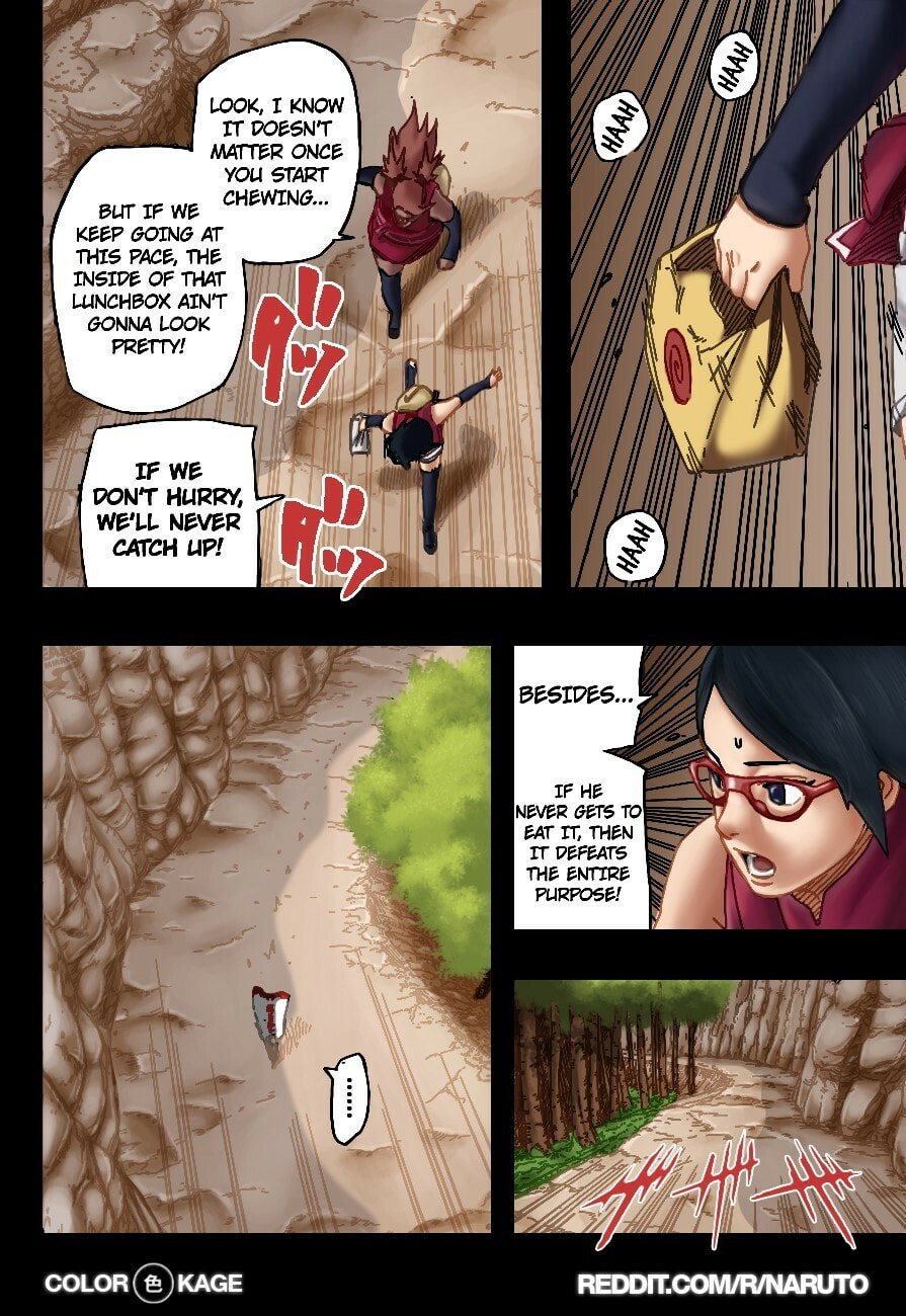 Naruto: The Seventh Hokage and the Scarlet Spring Chapter 3.5 page 11 - 