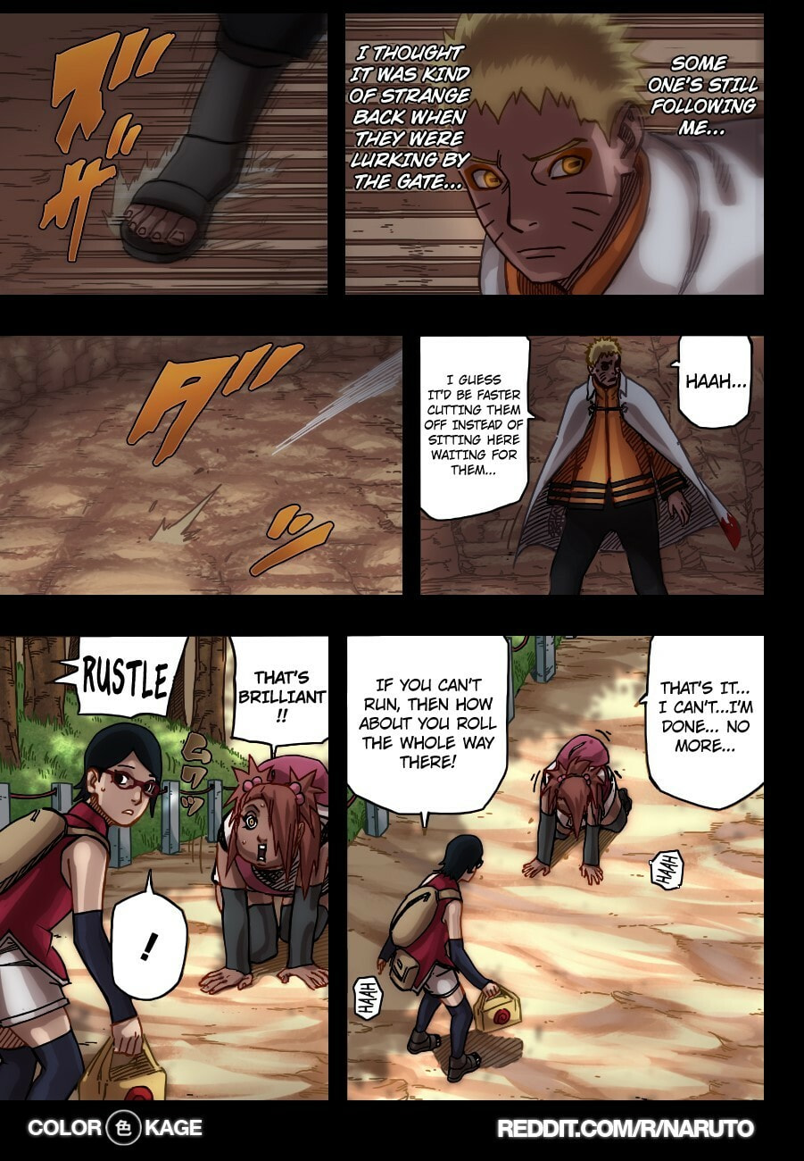 Naruto: The Seventh Hokage and the Scarlet Spring Chapter 3.5 page 12 - 