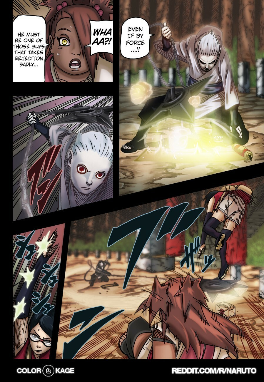 Naruto: The Seventh Hokage and the Scarlet Spring Chapter 3.5 page 15 - 