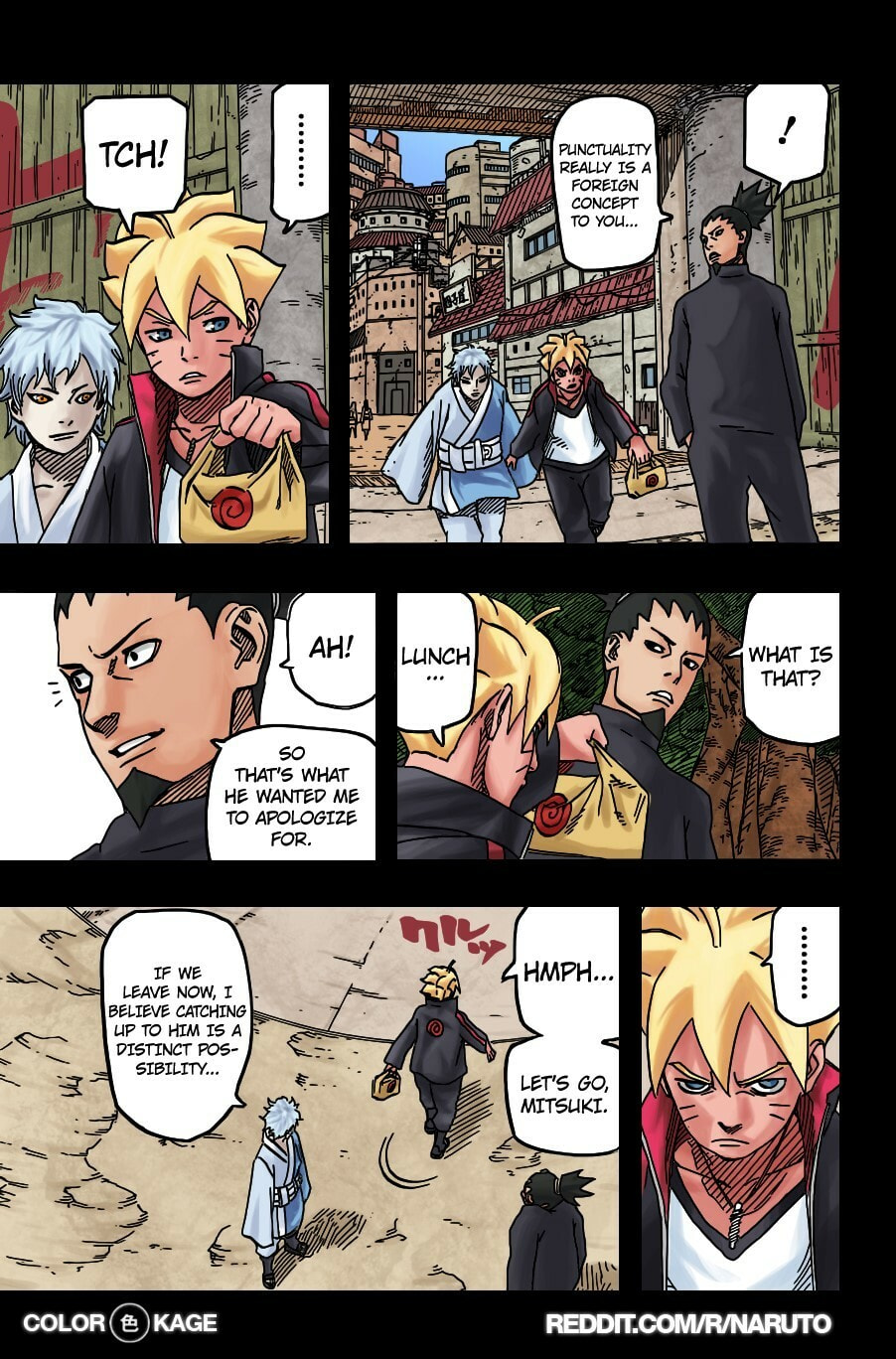 Naruto: The Seventh Hokage and the Scarlet Spring Chapter 3.5 page 4 - 