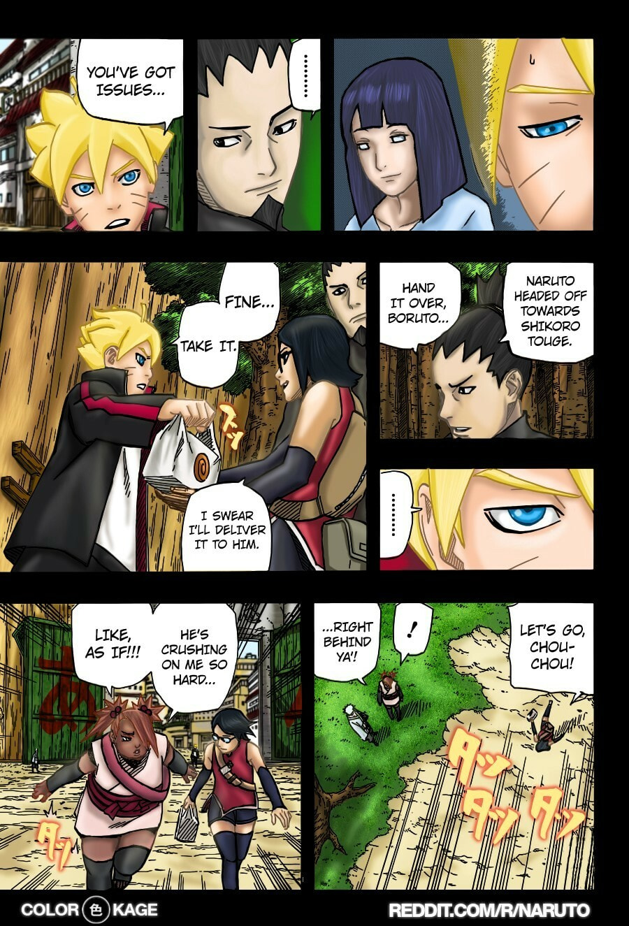 Naruto: The Seventh Hokage and the Scarlet Spring Chapter 3.5 page 8 - 