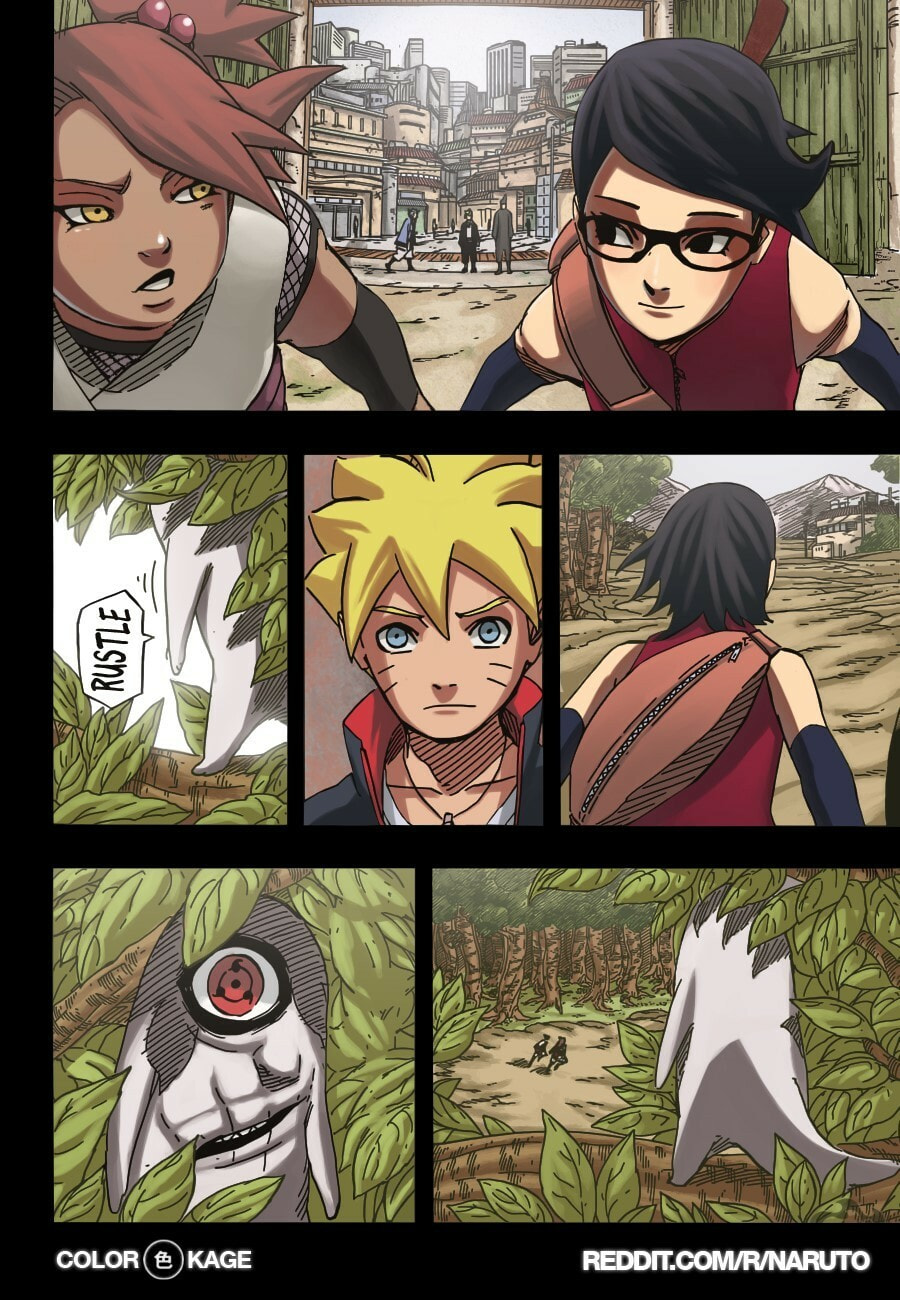 Naruto: The Seventh Hokage and the Scarlet Spring Chapter 3.5 page 9 - 