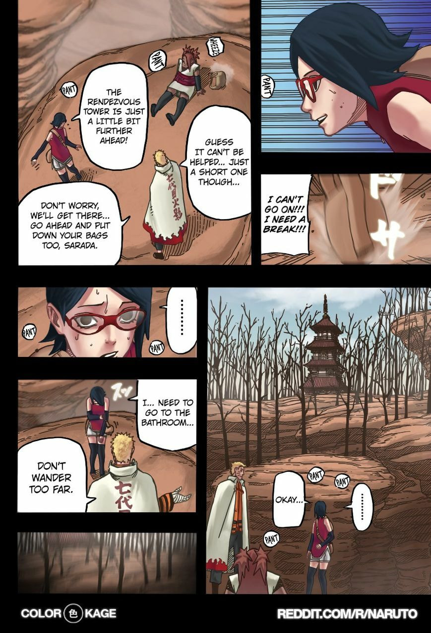 Naruto: The Seventh Hokage and the Scarlet Spring Chapter 4.1 page 17 - 