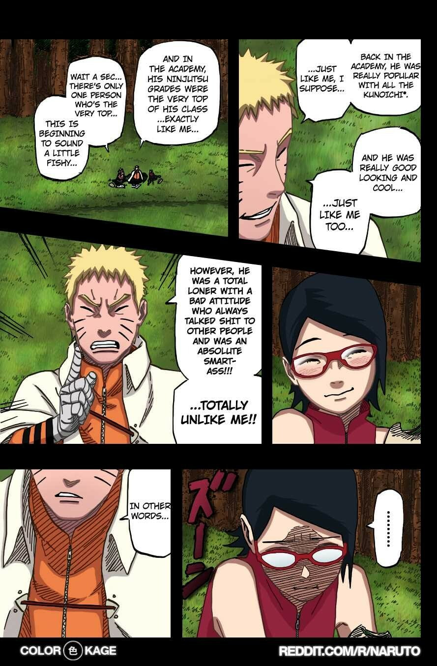 Naruto: The Seventh Hokage and the Scarlet Spring Chapter 4.5 page 13 - 