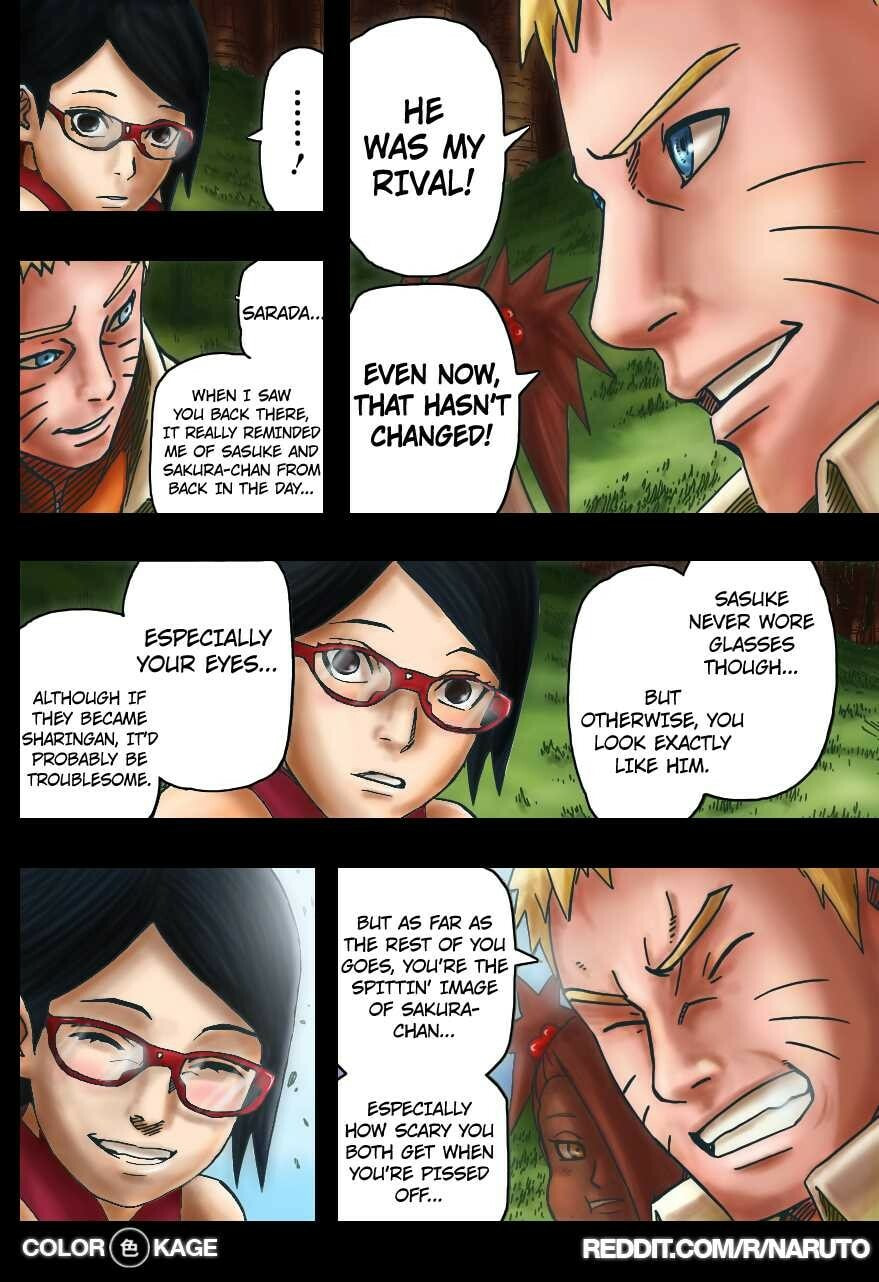 Naruto: The Seventh Hokage and the Scarlet Spring Chapter 4.5 page 14 - 