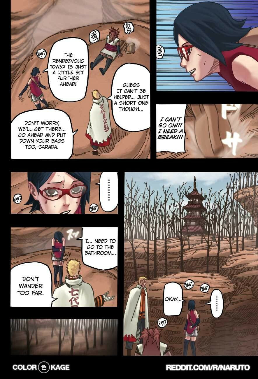 Naruto: The Seventh Hokage and the Scarlet Spring Chapter 4.5 page 16 - 