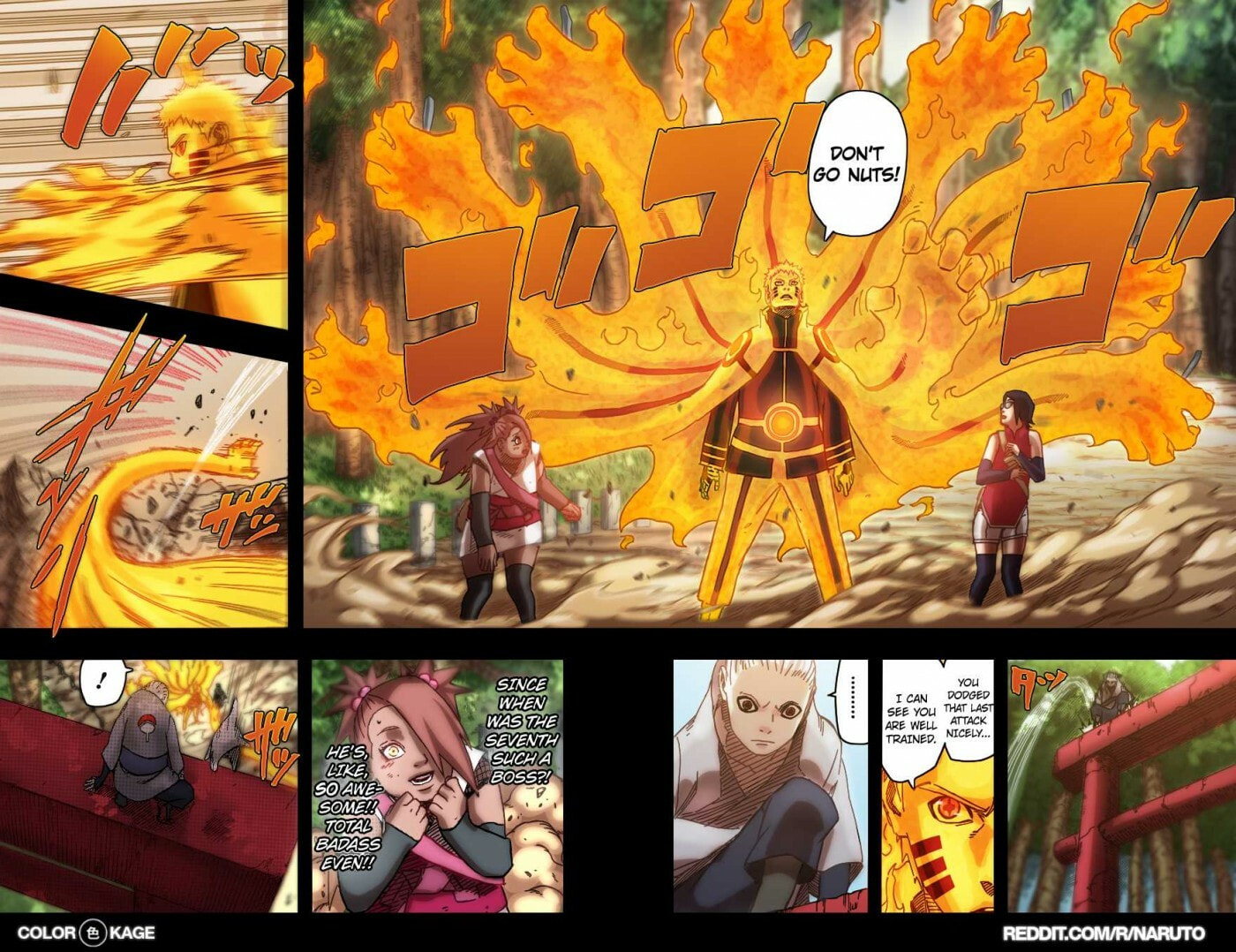 Naruto: The Seventh Hokage and the Scarlet Spring Chapter 4.5 page 5 - 