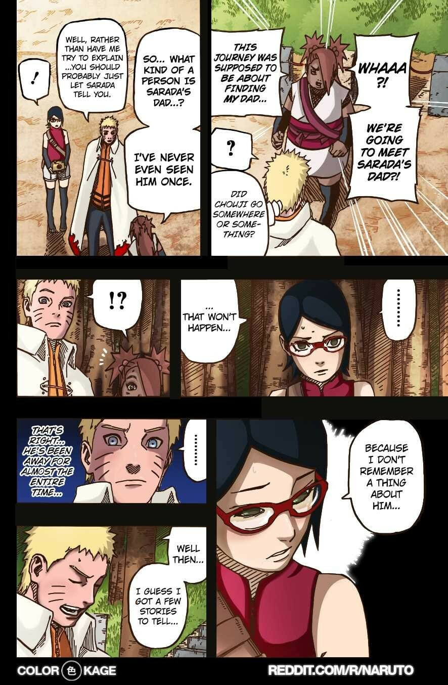 Naruto: The Seventh Hokage and the Scarlet Spring Chapter 4.5 page 10 - 
