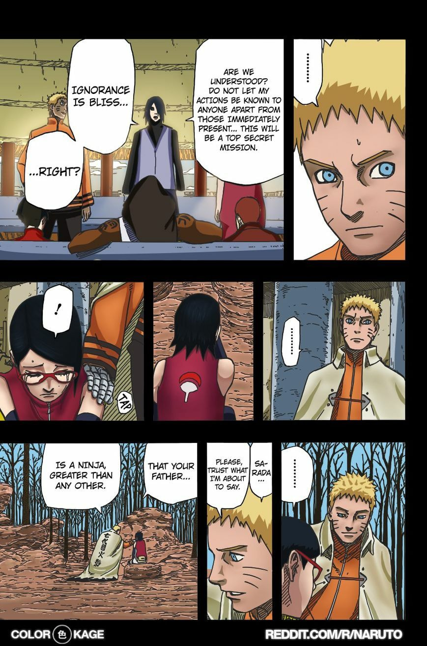 Naruto: The Seventh Hokage and the Scarlet Spring Chapter 5.1 page 14 - 
