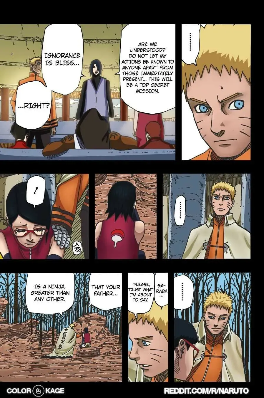 Naruto: The Seventh Hokage and the Scarlet Spring Chapter 5.5 page 13 - 