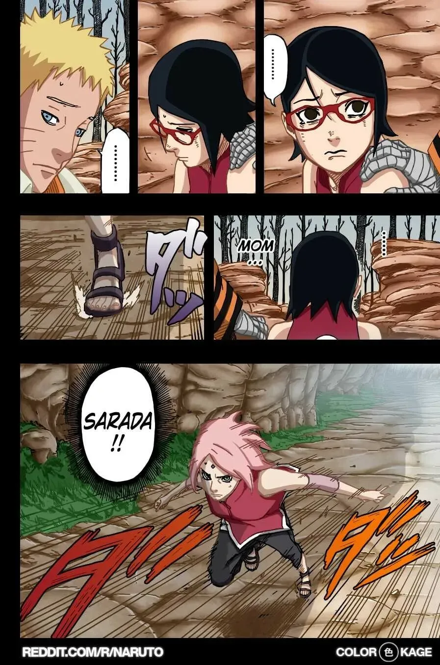 Naruto: The Seventh Hokage and the Scarlet Spring Chapter 5.5 page 14 - 
