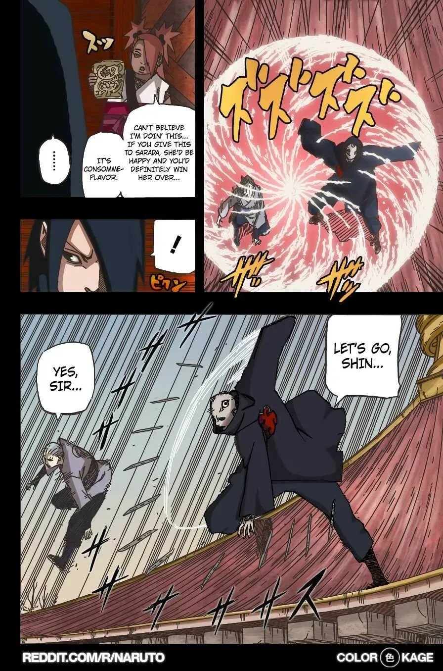 Naruto: The Seventh Hokage and the Scarlet Spring Chapter 5.5 page 17 - 