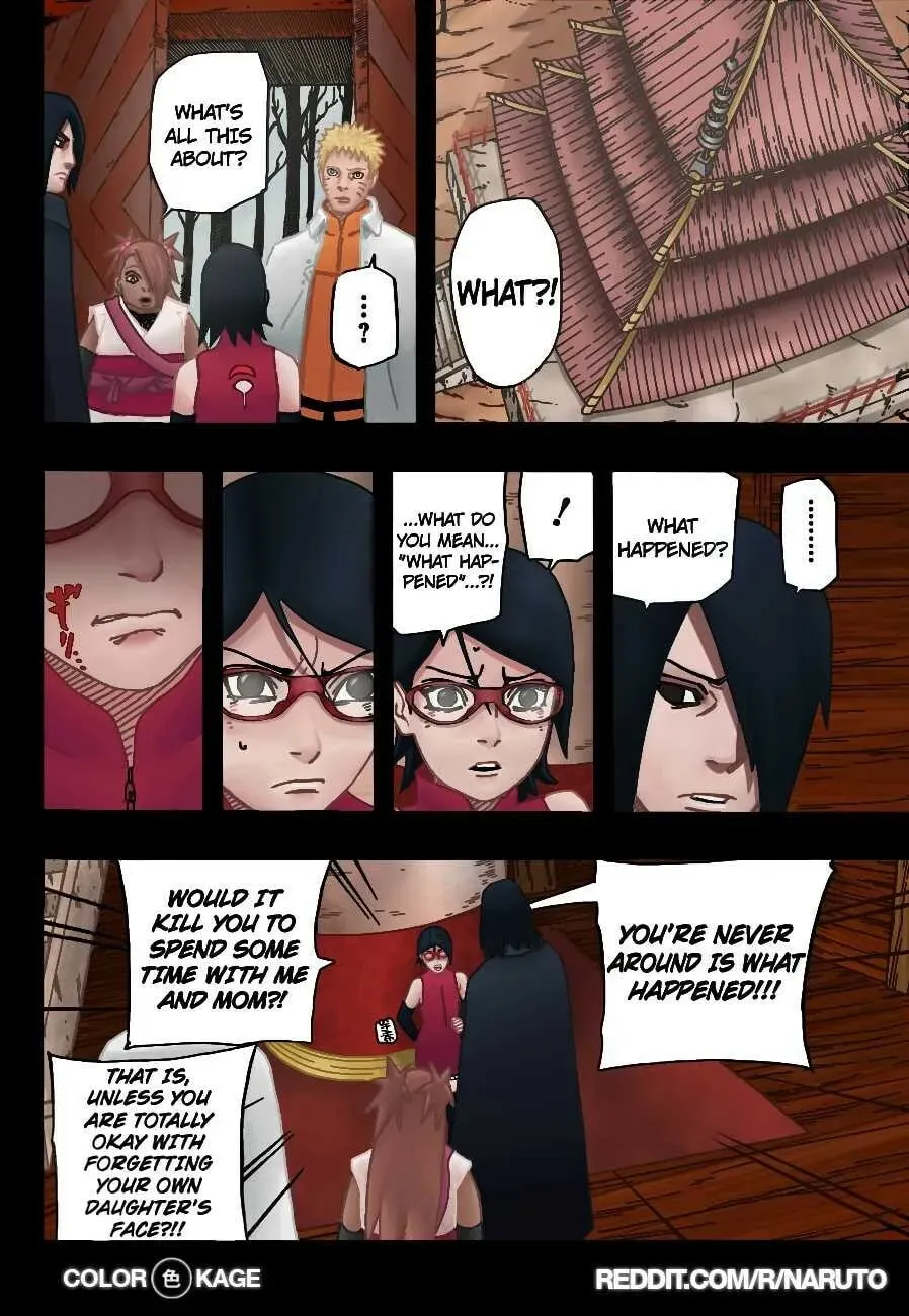Naruto: The Seventh Hokage and the Scarlet Spring Chapter 5.5 page 8 - 