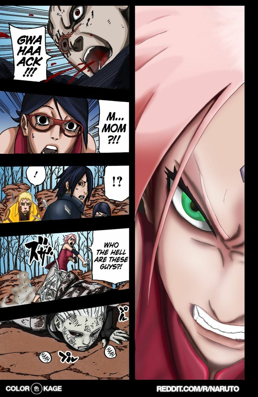 Naruto: The Seventh Hokage and the Scarlet Spring Chapter 6.1 page 14 - 