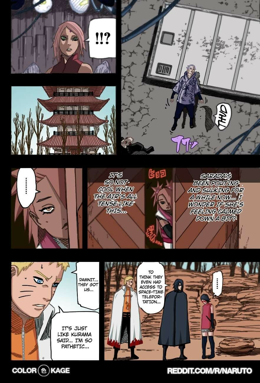 Naruto: The Seventh Hokage and the Scarlet Spring Chapter 6.5 page 18 - 