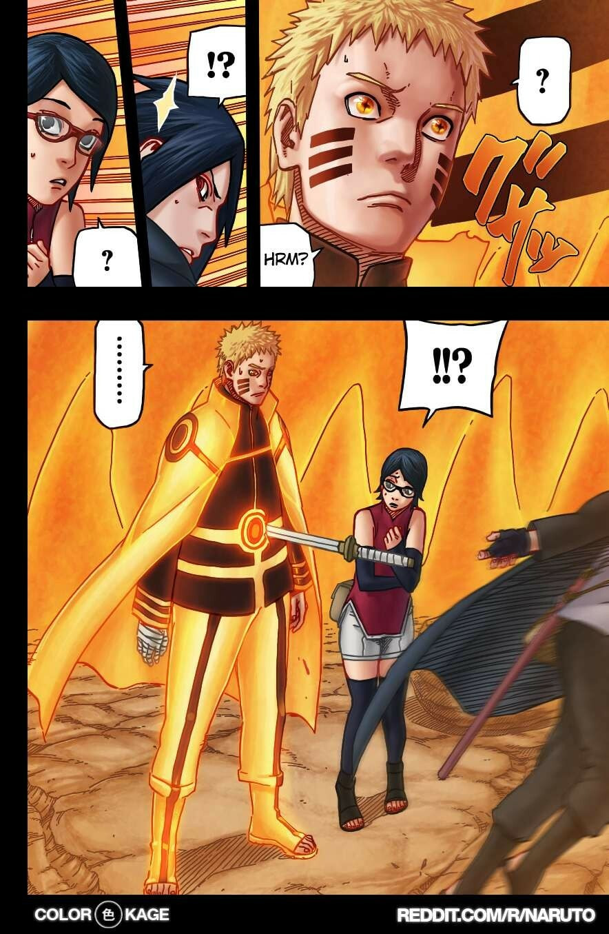 Naruto: The Seventh Hokage and the Scarlet Spring Chapter 6.5 page 8 - 