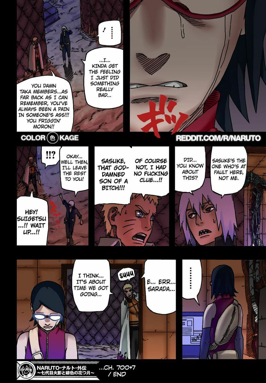 Naruto: The Seventh Hokage and the Scarlet Spring Chapter 7.1 page 22 - 