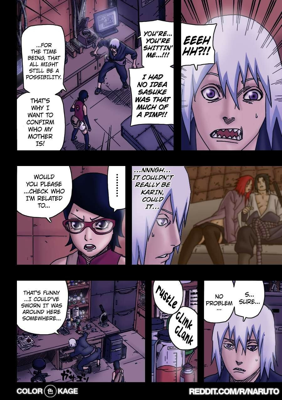 Naruto: The Seventh Hokage and the Scarlet Spring Chapter 7.5 page 17 - 
