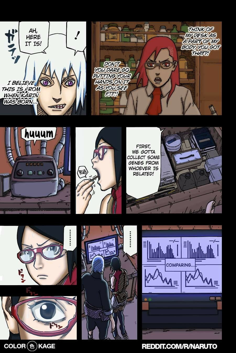 Naruto: The Seventh Hokage and the Scarlet Spring Chapter 7.5 page 18 - 