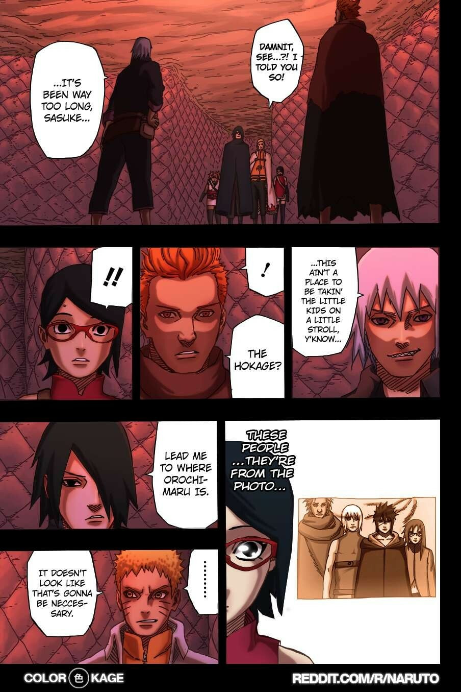 Naruto: The Seventh Hokage and the Scarlet Spring Chapter 7.5 page 10 - 