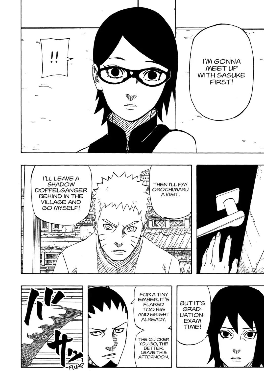 Naruto: The Seventh Hokage and the Scarlet Spring Chapter 700.2 page 35 - 